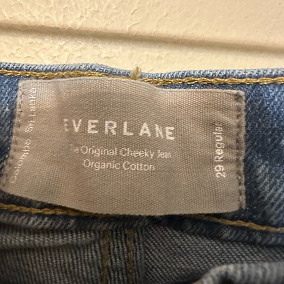 Everlane The Cheeky Jean Original Medium Wash Jeans Straight Reg Size 29 Ethical - Picture 2 of 4